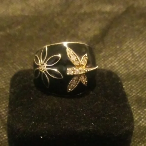 Stainless dragonfly ring - Picture 5 of 10